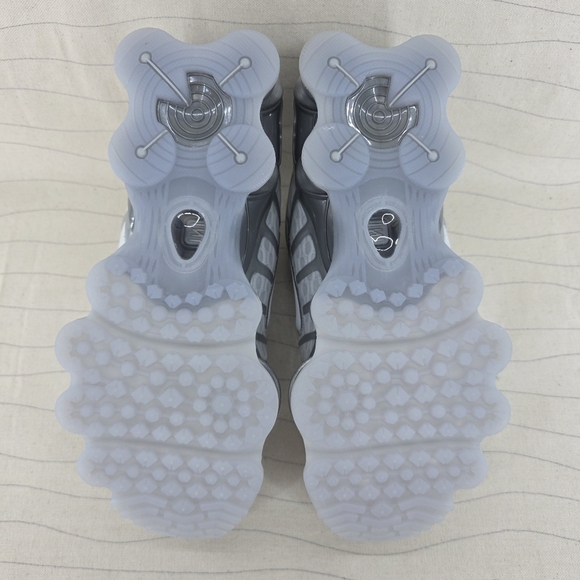 Nike Womens Shox TL Pure Platinum Metallic Silver Shoes Sneakers AR3566-003 Sz 8 - Picture 9 of 10